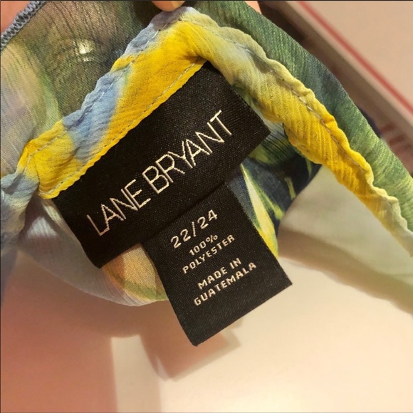 Lane Bryant Long Sleeve Sheer Blouse - Picture 4 of 4